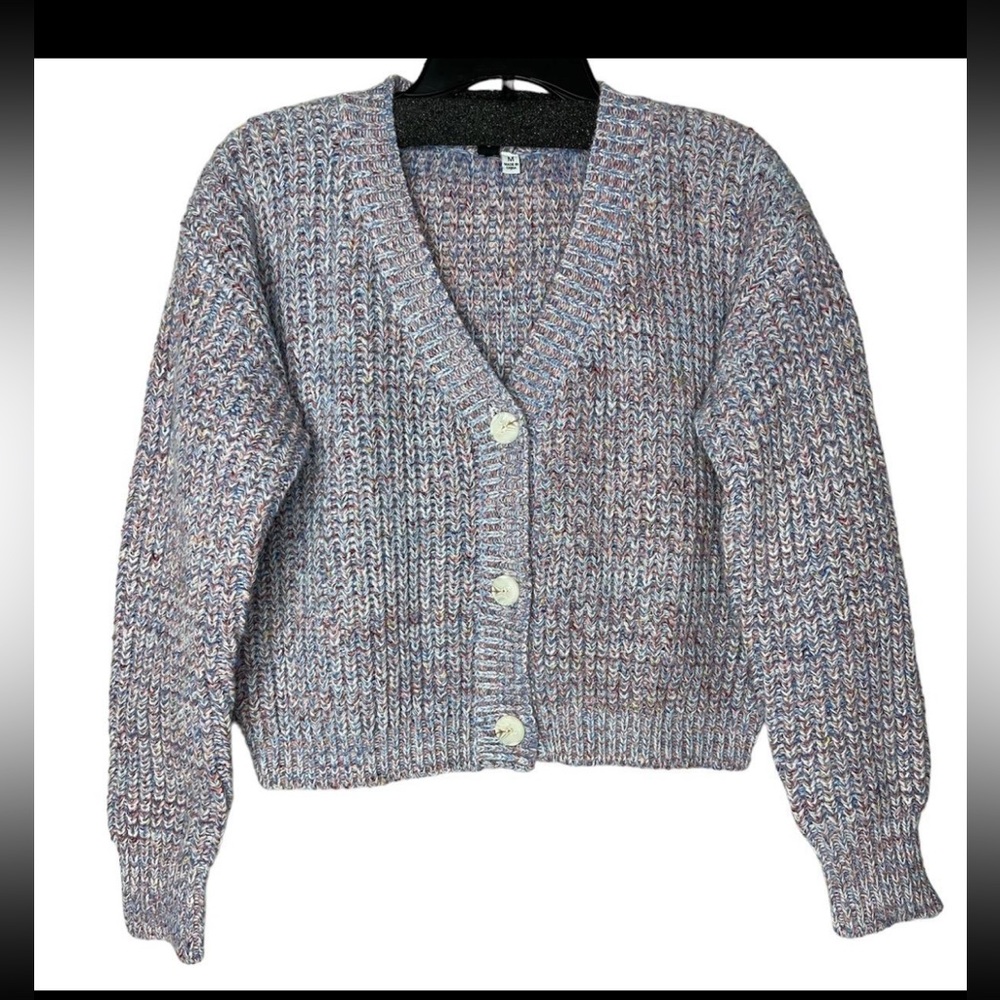 Women’s Grace+karma Marled Botton Cardigan, Size Small new with tag